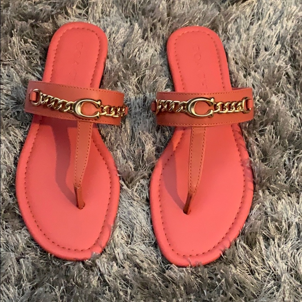 Coach sandals